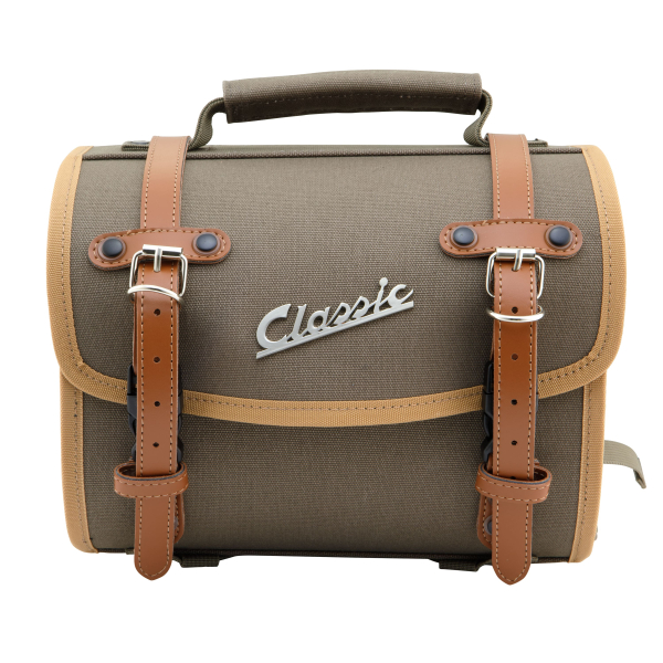 Tasche/Koffer für Gepäckträger - "Classic" - 10 Liter - olive